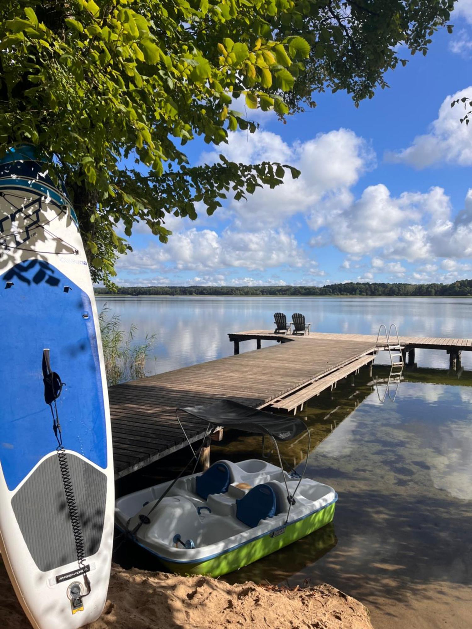 Mazursko - Komfortowe Apartamenty Nad Jeziorem, Sauna, Kominki Na Parterze Kretowiny Exteriör bild