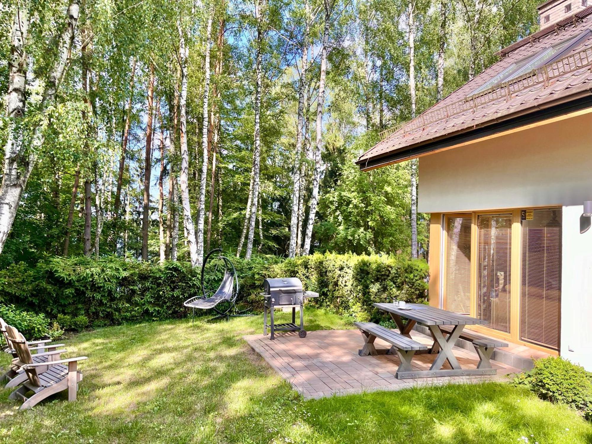 Mazursko - Komfortowe Apartamenty Nad Jeziorem, Sauna, Kominki Na Parterze Kretowiny Exteriör bild